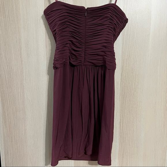 BCBGMaxazaria Pleated Strapless Blouse - Picture 3 of 4